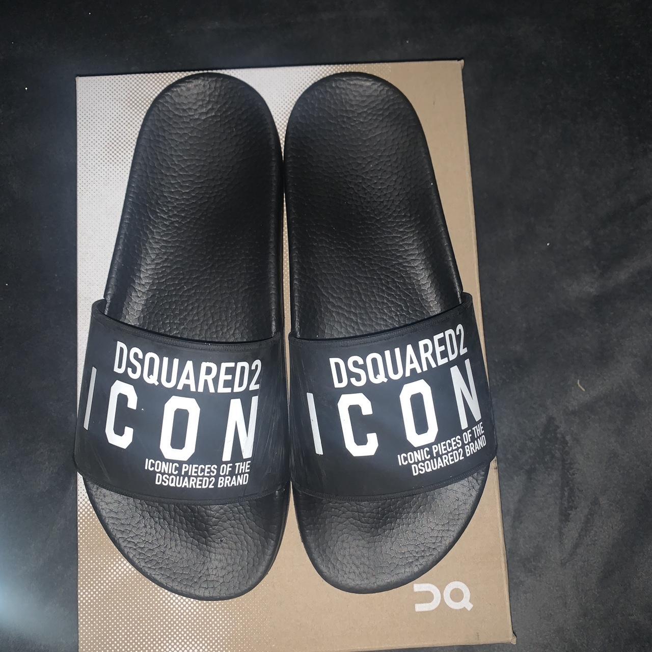 mens dsquared sliders