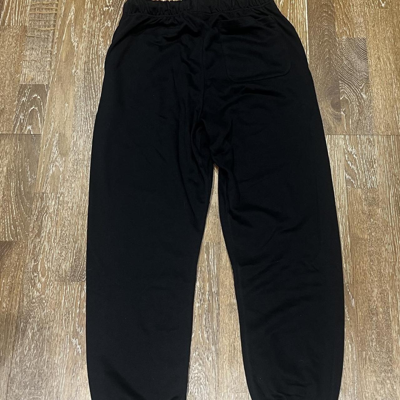 Medium black essentials joggers Very good condition... - Depop