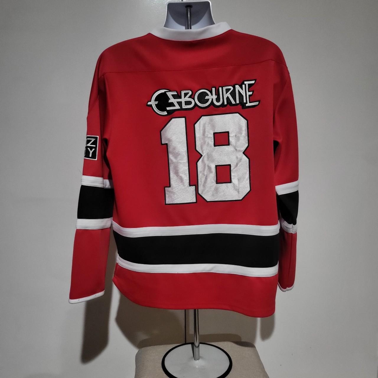 The Ozzy Osbourne 'SOTD Hockey Jersey '18' features | Depop