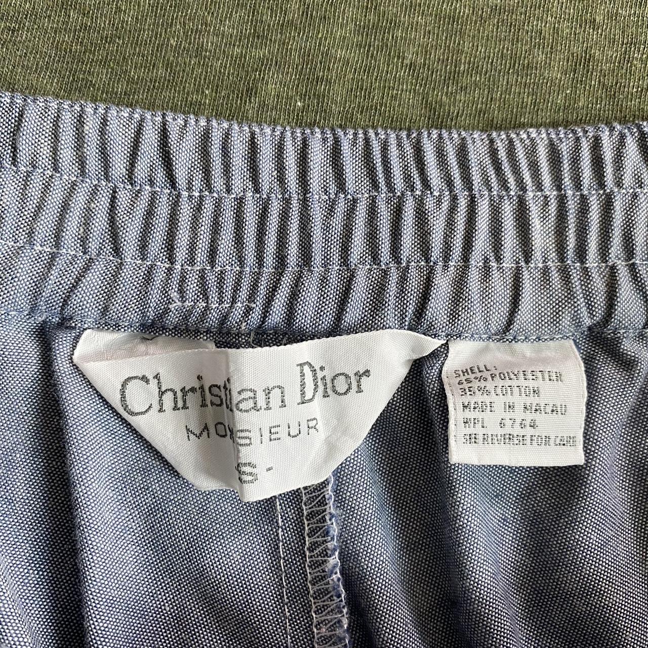 Vintage 1980s Christian Dior Monsieur shorts size... - Depop