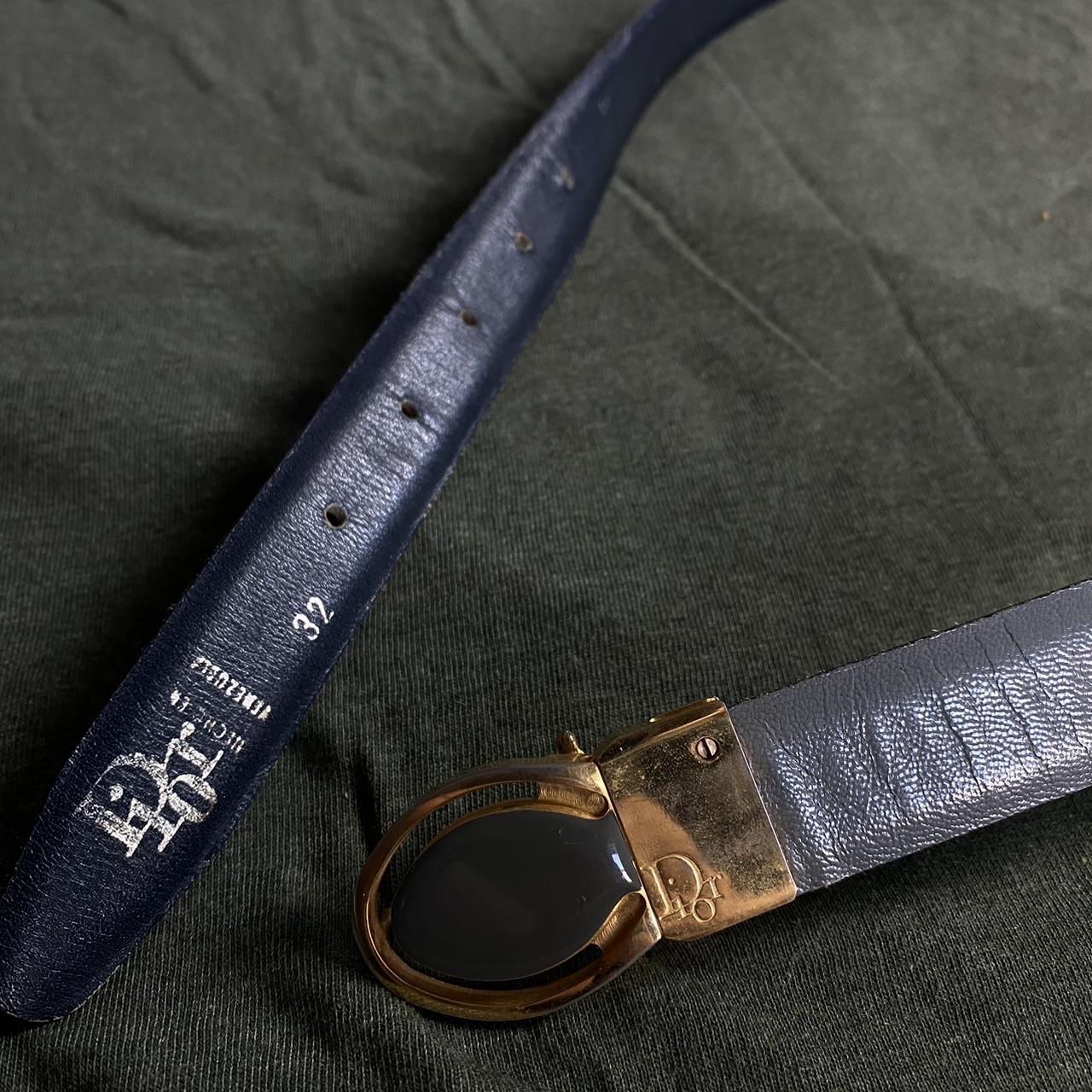 mens christian dior belt