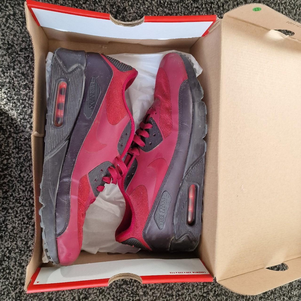 Nike air max 90 ultra 2.0 essential hot sale noble red