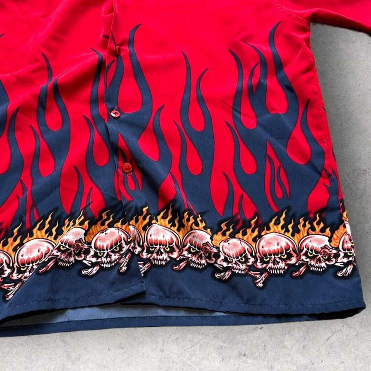 Affliction Women's Red Poloshirts Depop