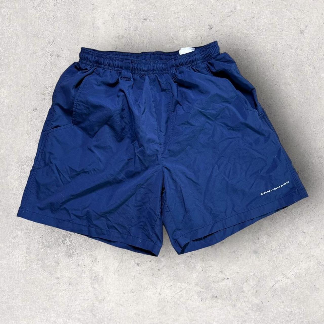 Columbia Sportswear Men's Navy Shorts | Depop