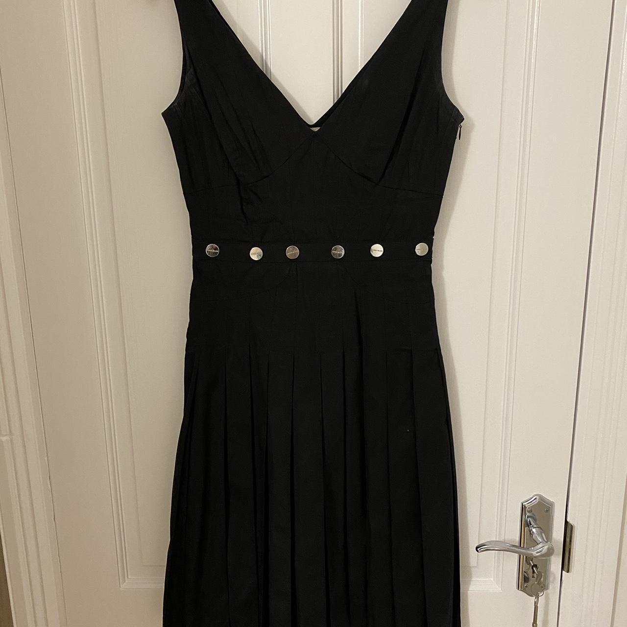 Karen Millen Black Dress Size 8 Immaculate Depop