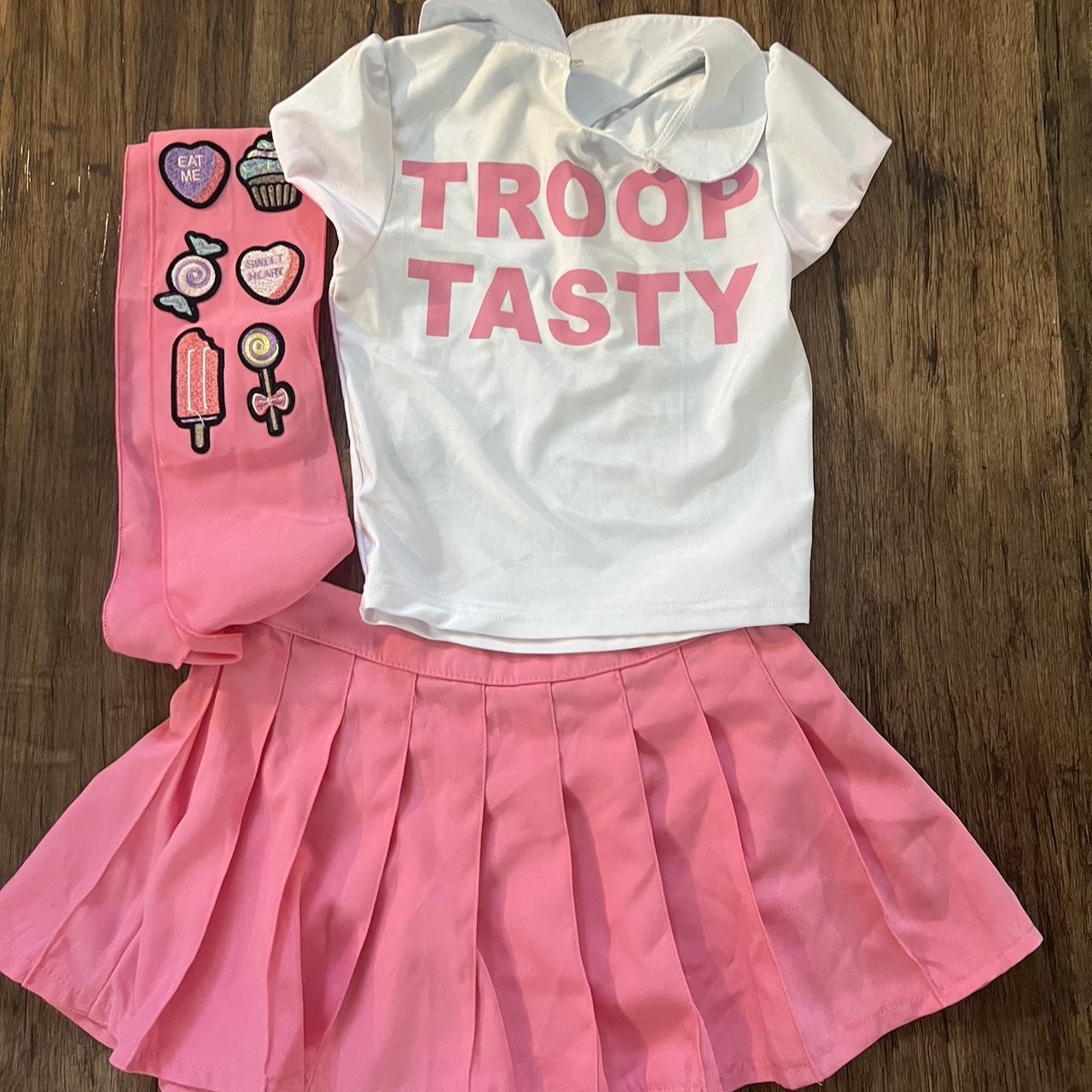 dolls kill girl scout costume size xxs doesn’t... Depop