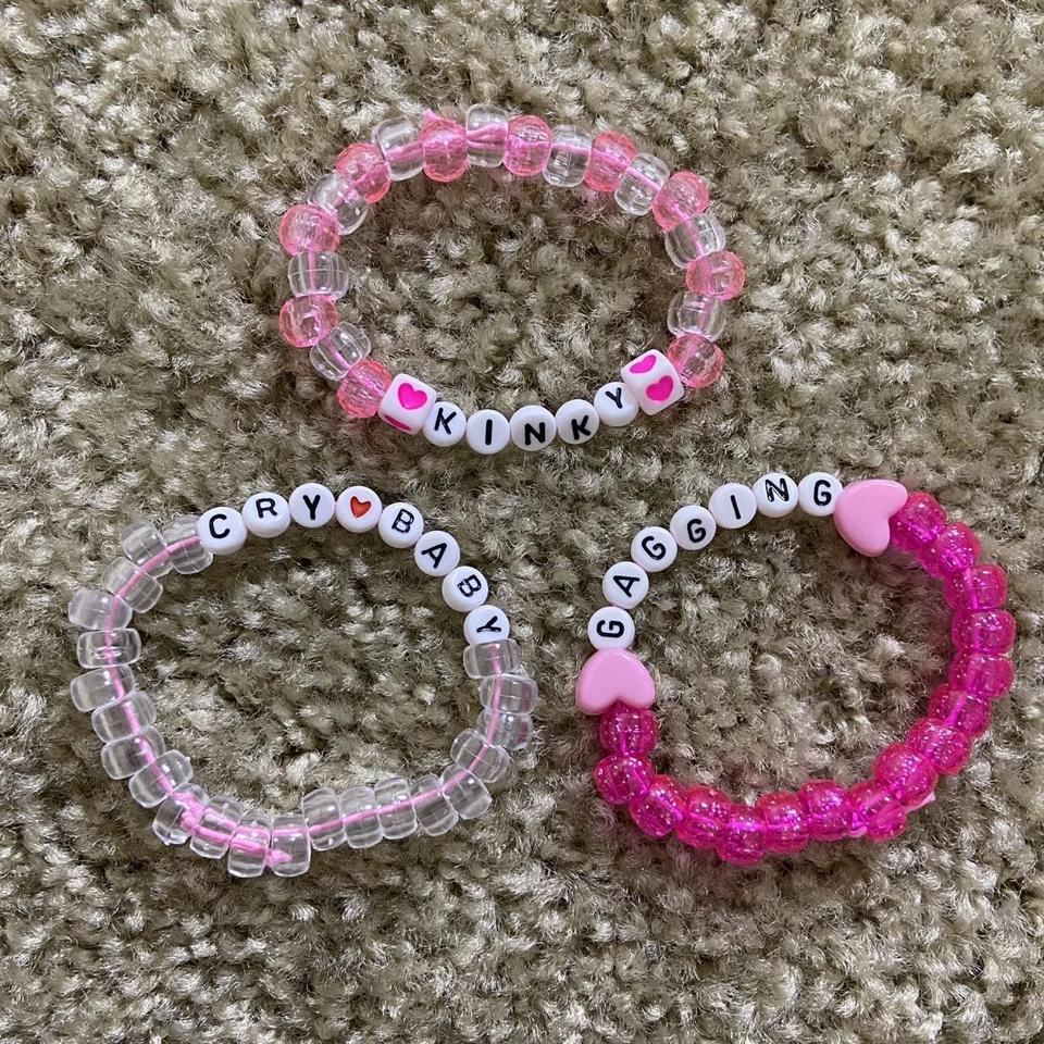 Rated R Rave Kandi Bracelets (Pastel and - Depop