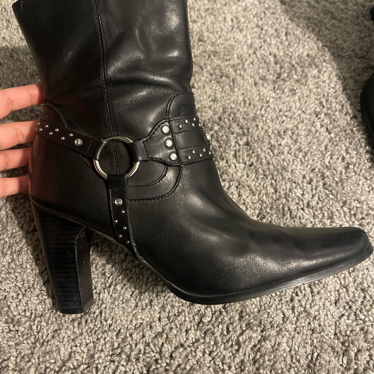 Harley davidson womens shop high heel boots