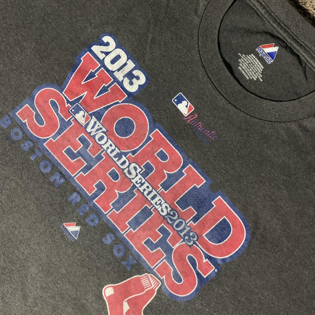 2013 World Series MLB Majestic Authentic Shirt