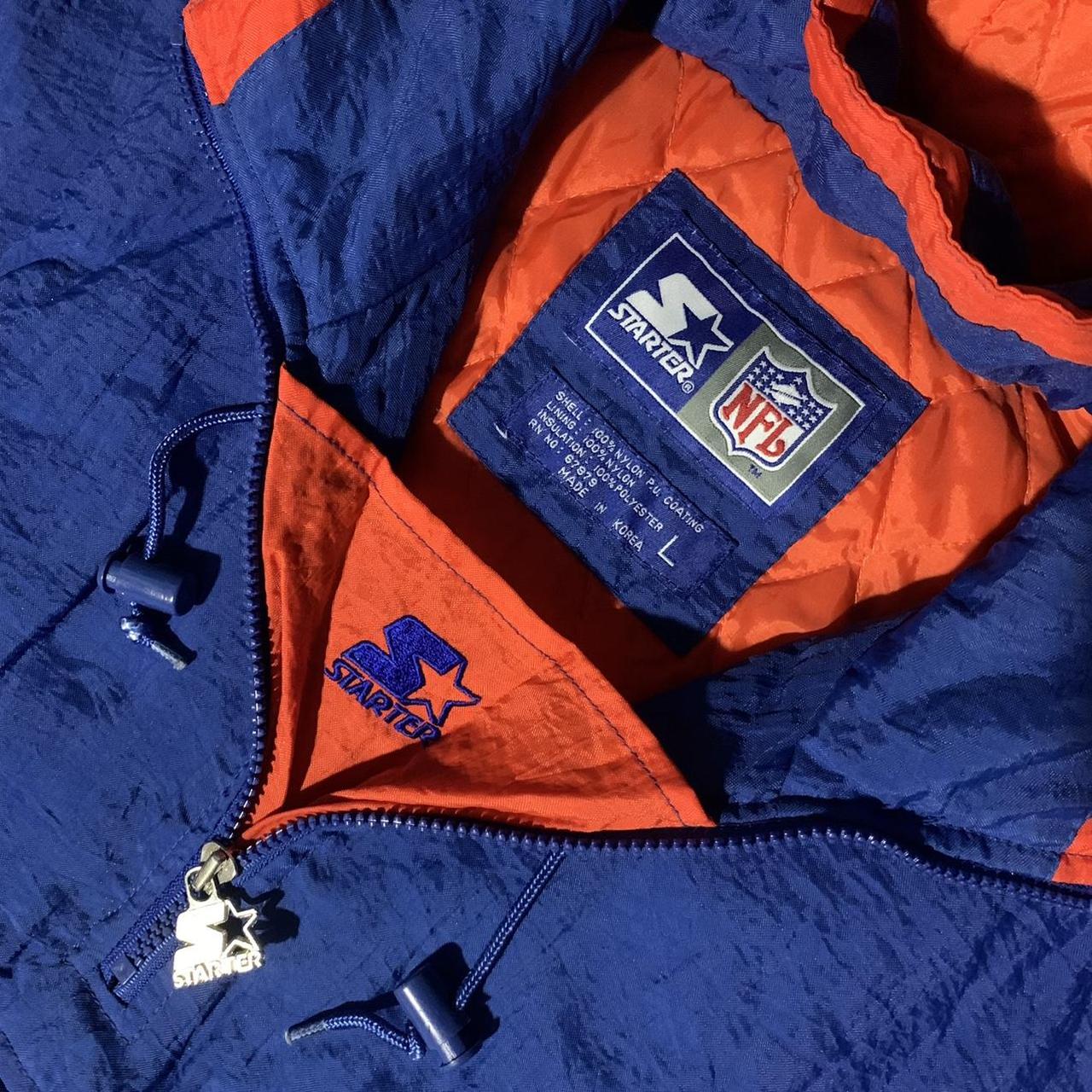 Vintage Denver Broncos Windbreaker 90s NFL Pro - Depop