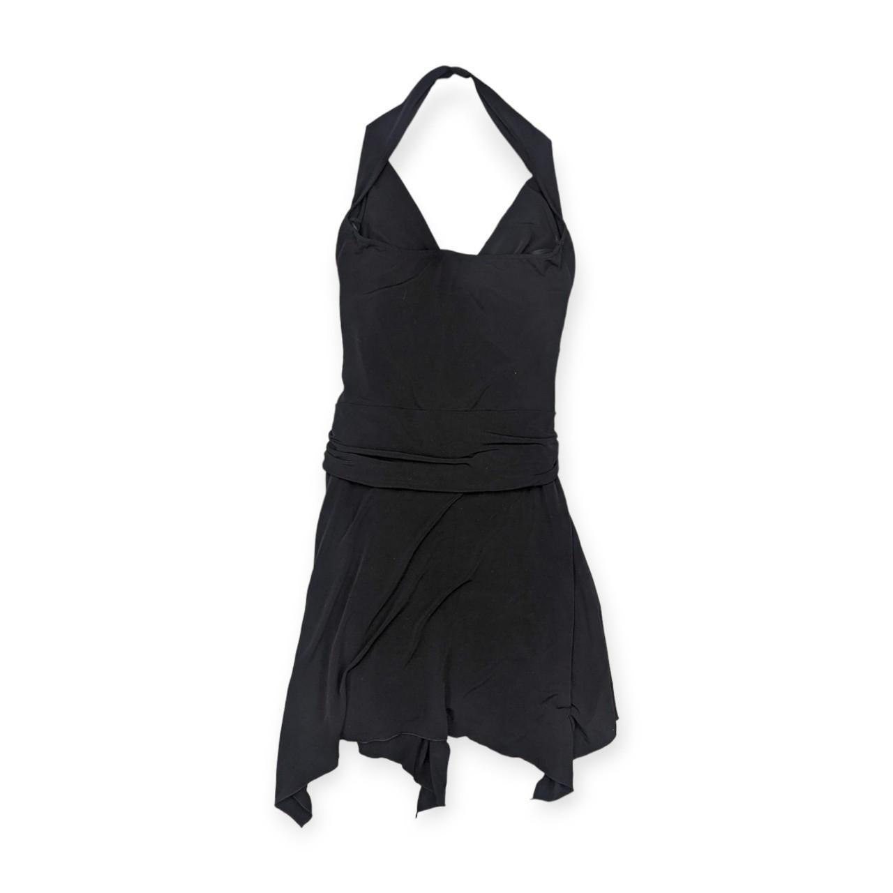 Y2K Halter Slip Dress Mini length Slinky stretch... Depop