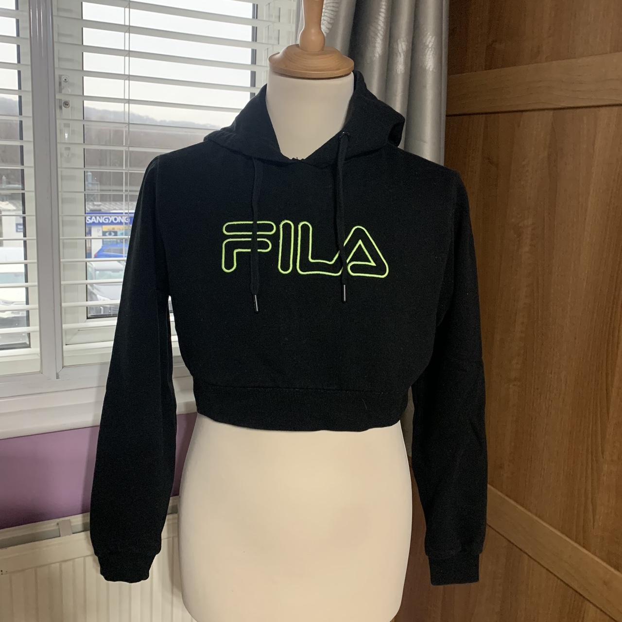 Fila neon deals hoodie