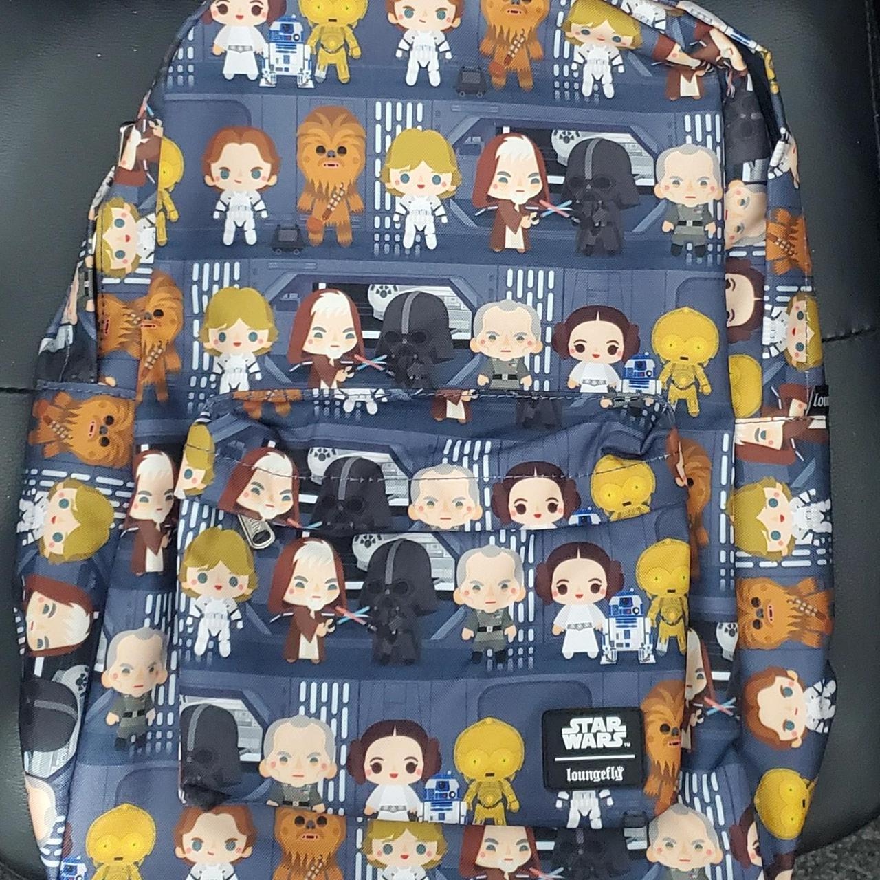 *LAST ONE* Loungefly Star Wars Chibi Battle Station factory Line Up Backpack - BRAND NEW