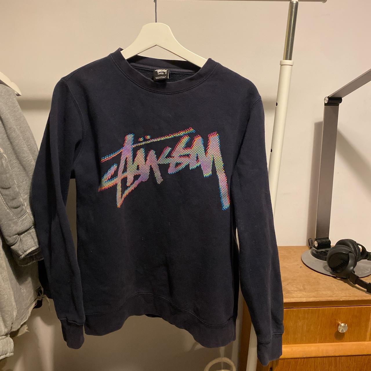 Lovely Stussy crew neck jumper Perfect condition no... - Depop