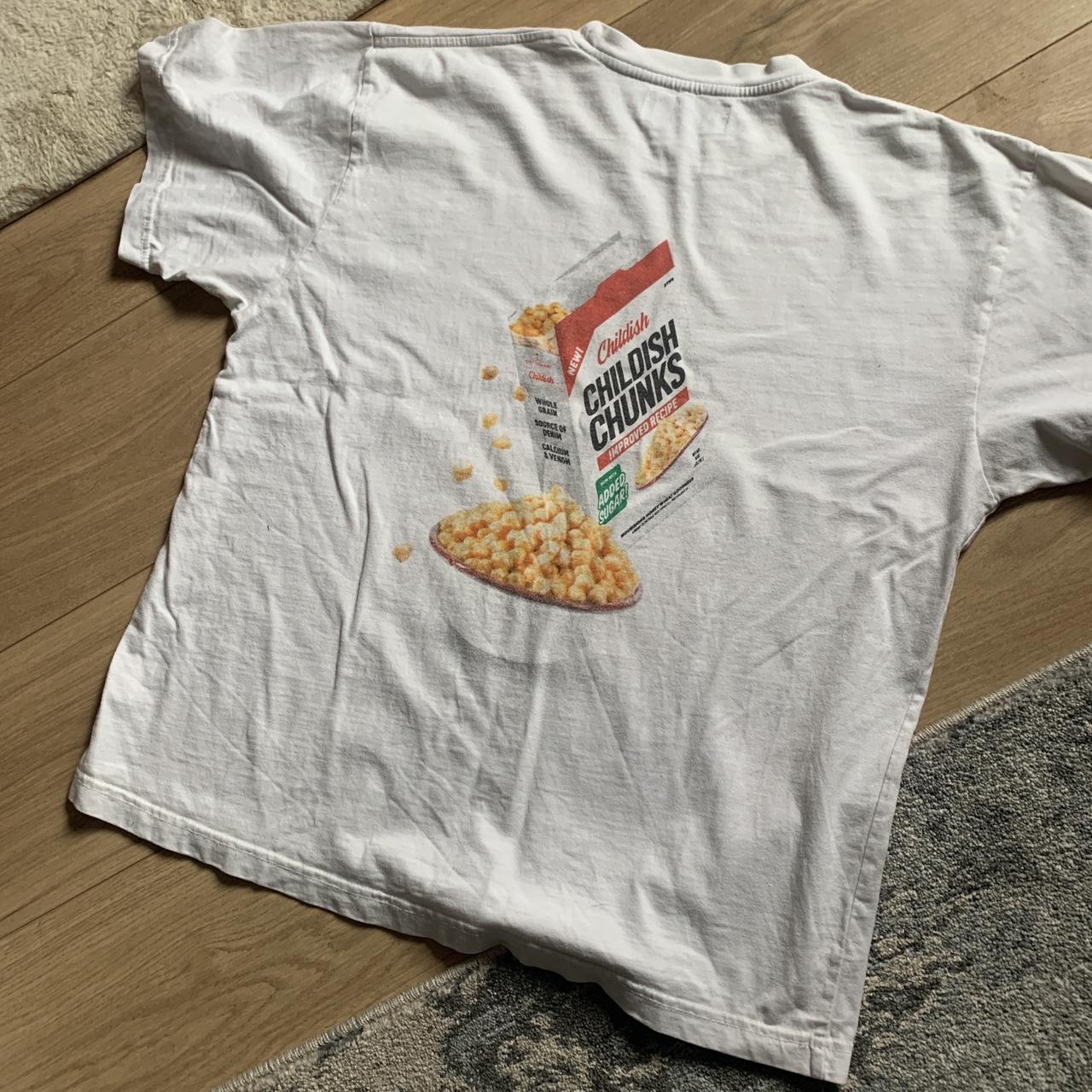 Childish 'Cereal collection' White tee Depop