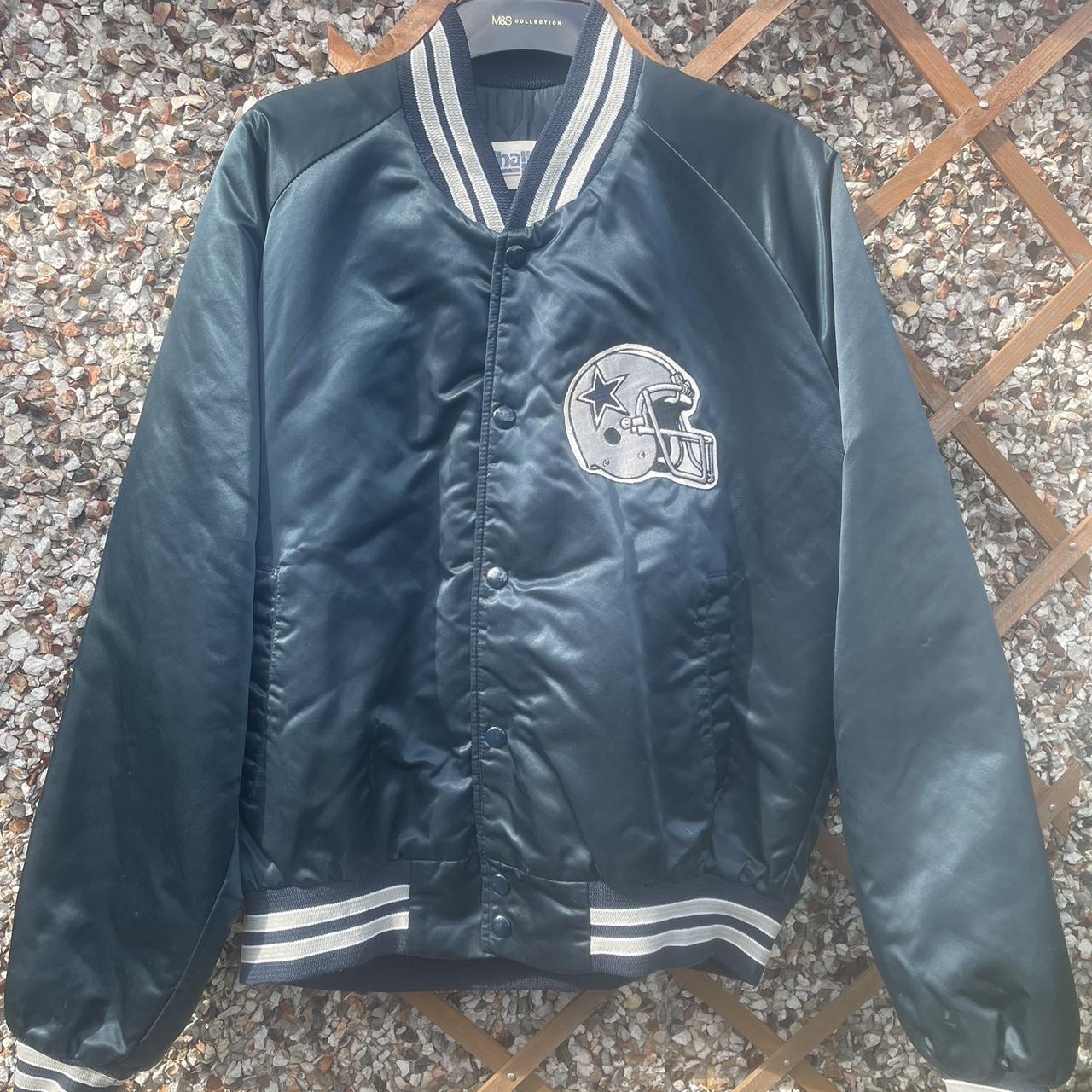 Dallas cowboys bomber jacket. Chalk line brand - - Depop