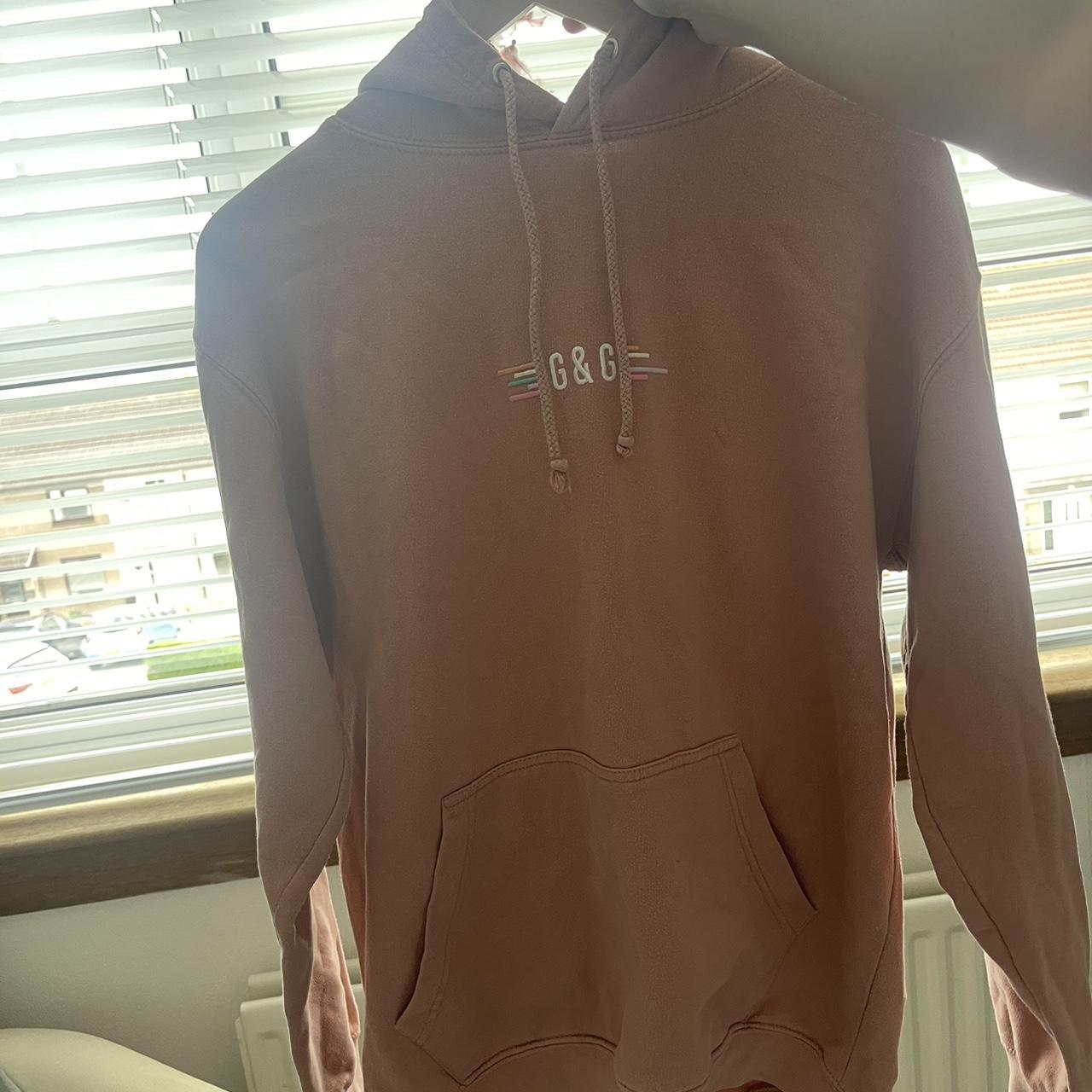 Goose and Gander coral hoodie Depop