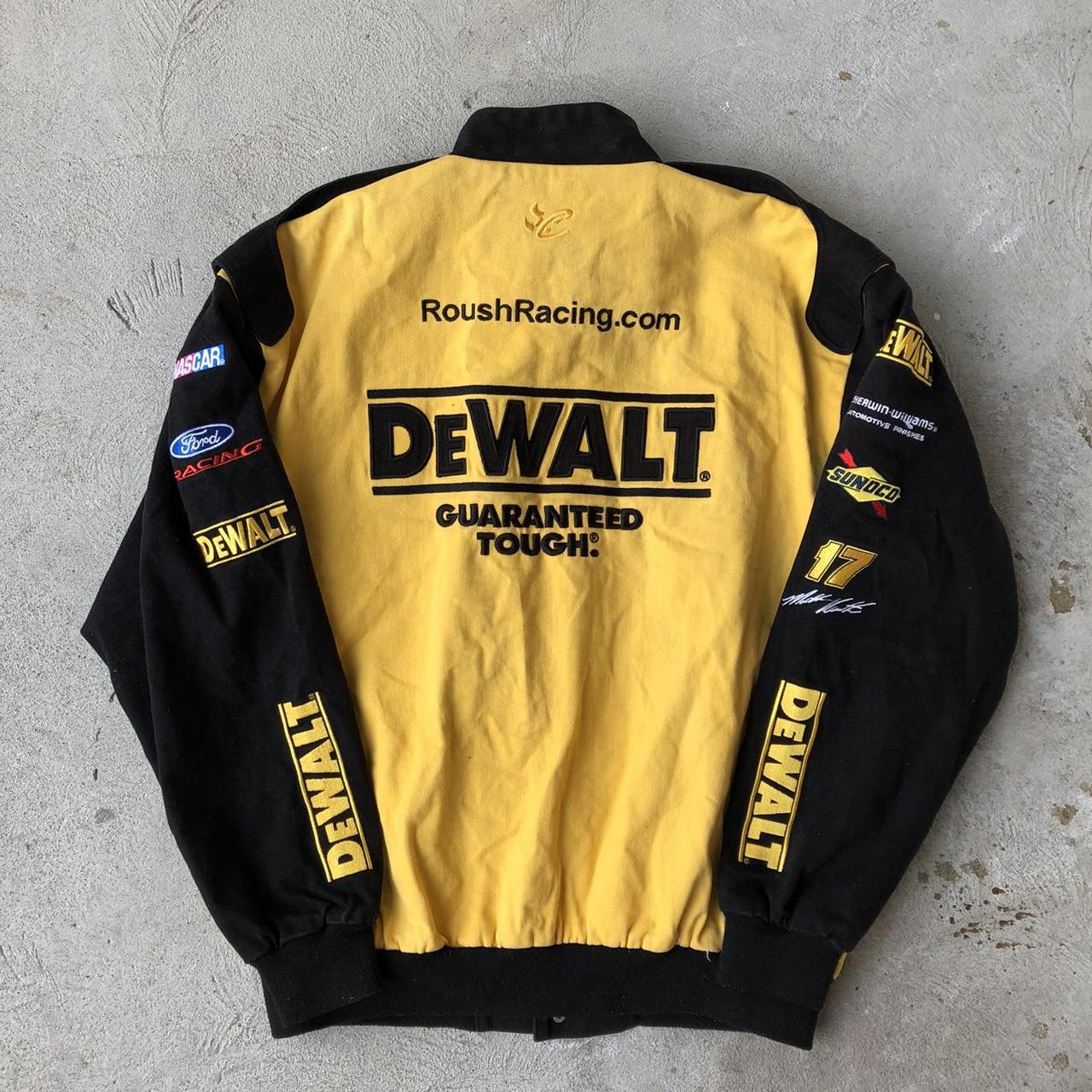 Chase authentics DeWalt nascar/racing jacket Size... - Depop