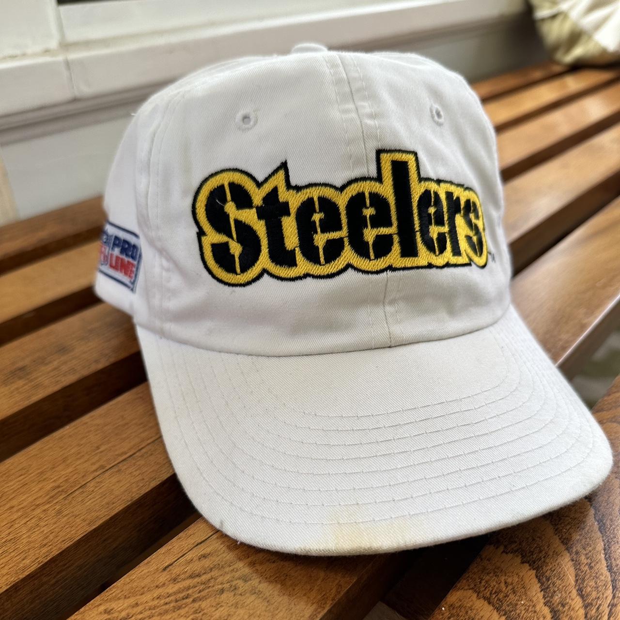 Vintage Steelers Hat. Steelers Starter fitted hat. - Depop