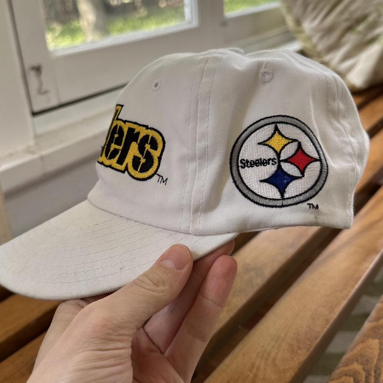 Vintage Steelers Hat. Steelers Starter fitted hat. - Depop