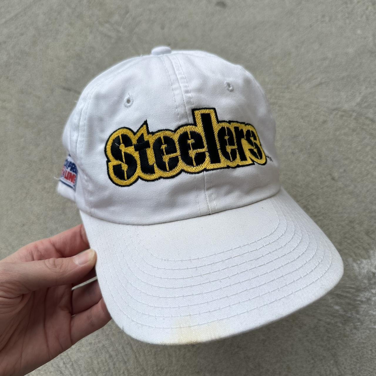 Vintage Steelers Hat. Steelers Starter fitted hat. - Depop