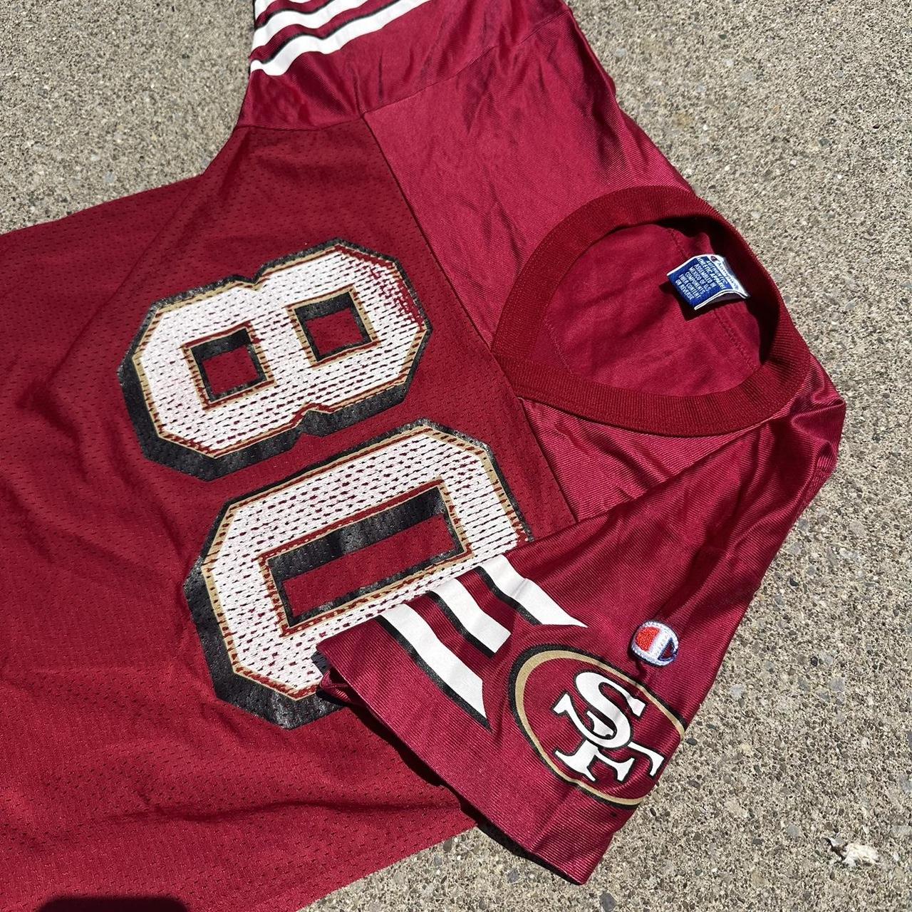 Vintage Champion Jerry Rice Jersey San Fran with - Depop