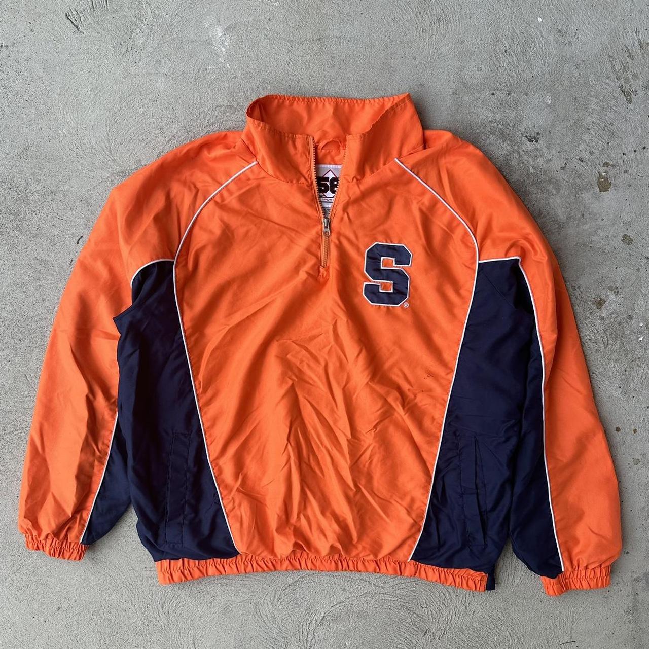 Syracuse windbreaker Lined interior, front and side... - Depop