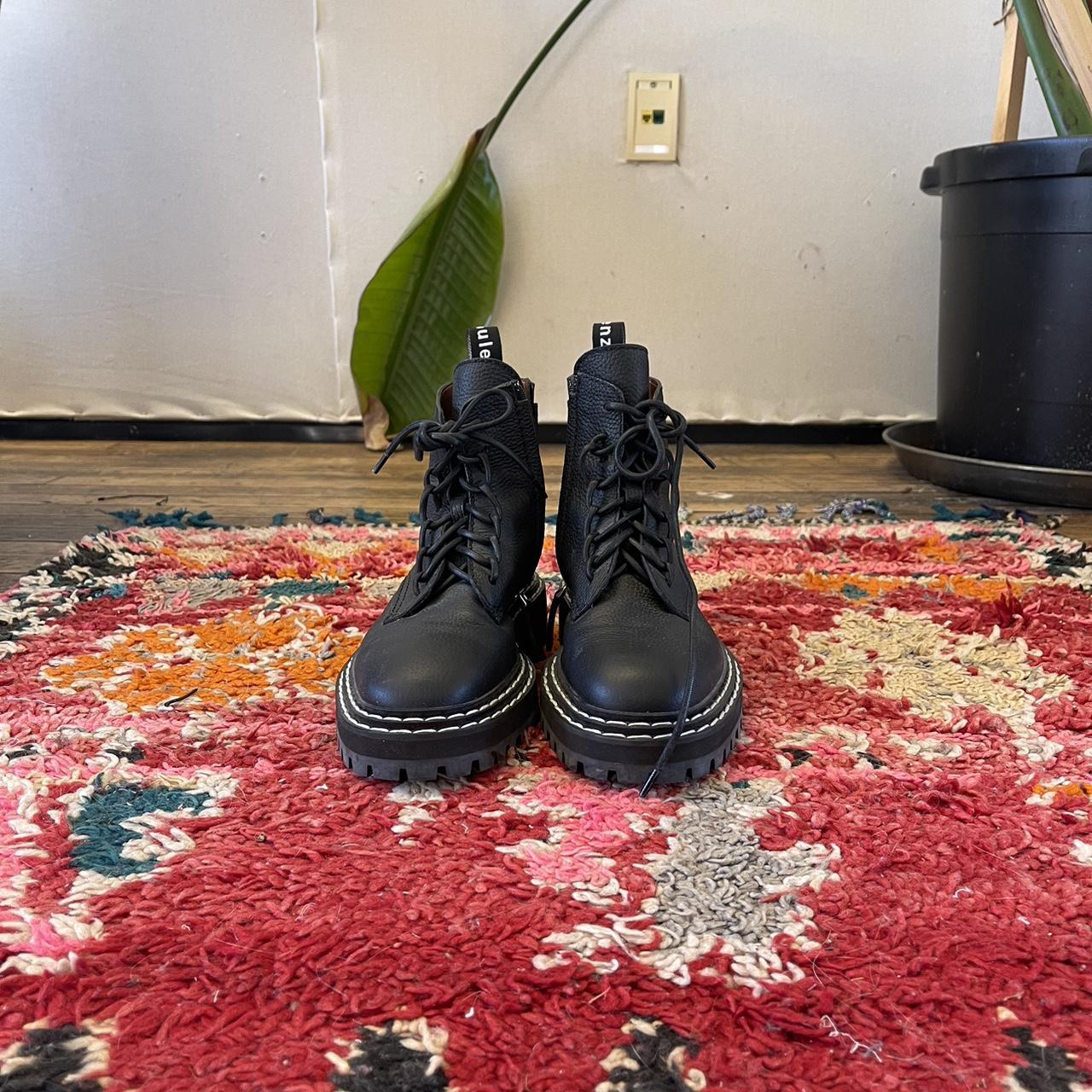 Proenza Schouler black boots Size 38 size 7 US