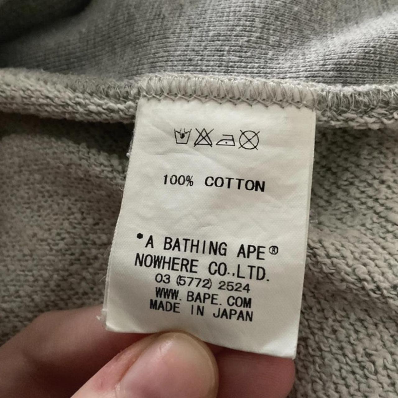 90s Bape A Bathing Ape T shirt japan NIGO size L Single