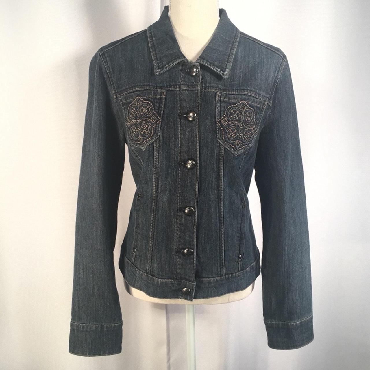 Code Bleu Women's Cotton Jacket - Blue - M – CODE… - image 1