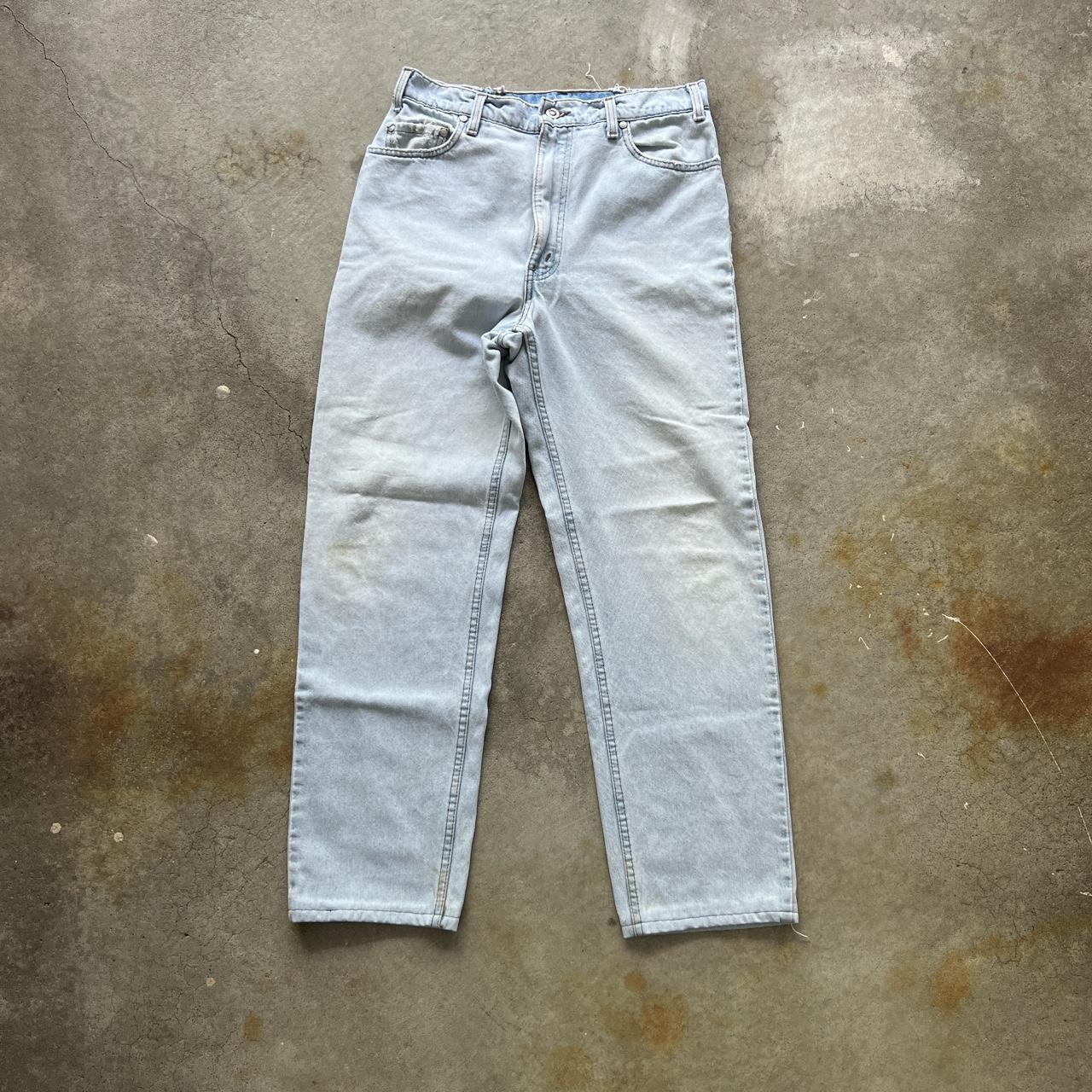 90’s vintage levis made in USA silvertab straight...