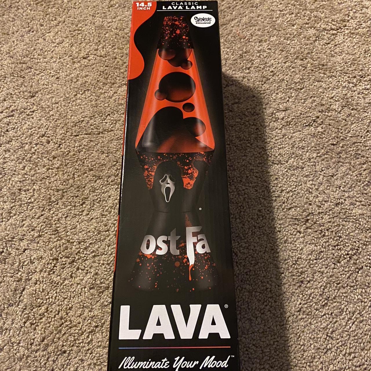 ghostface lava lamp( first pic shows what it looks - Depop