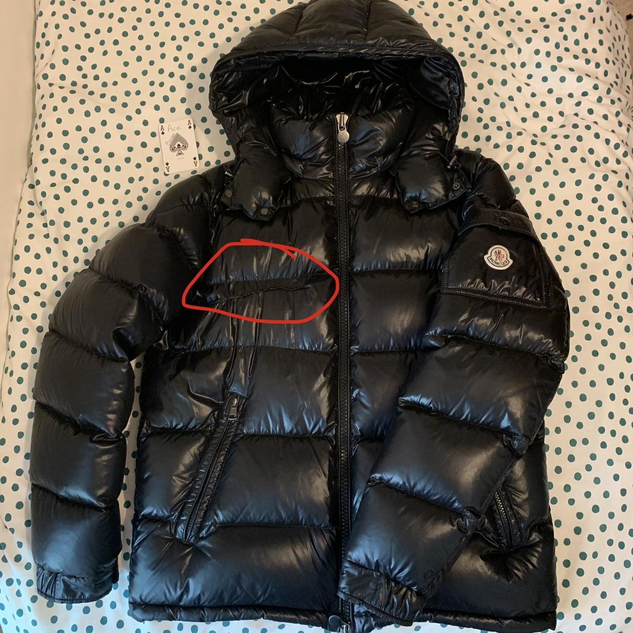 Moncler Maya Jacket - Size: 4 - Colour: Black -... - Depop