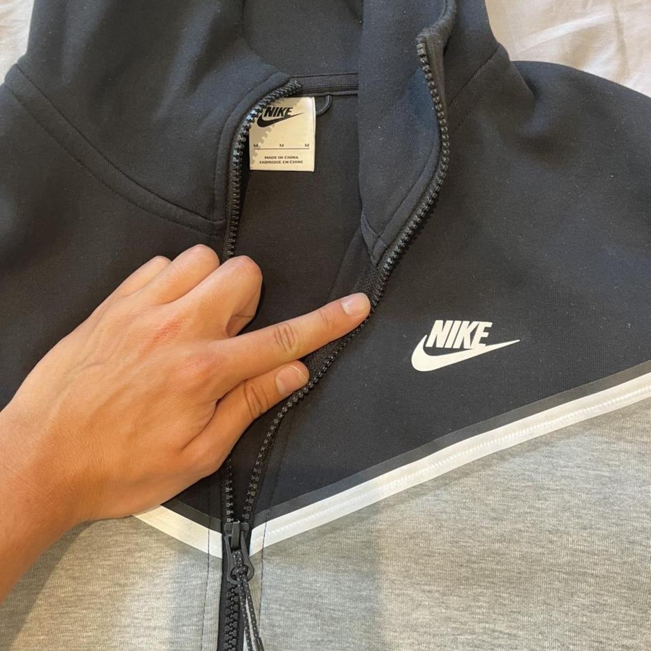 mens nike tech fleece tracksuit blue