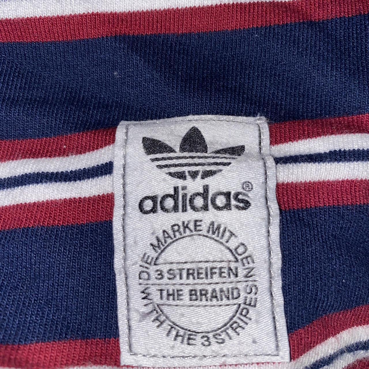 Adidas St Petersburg half zip in navy with. Depop