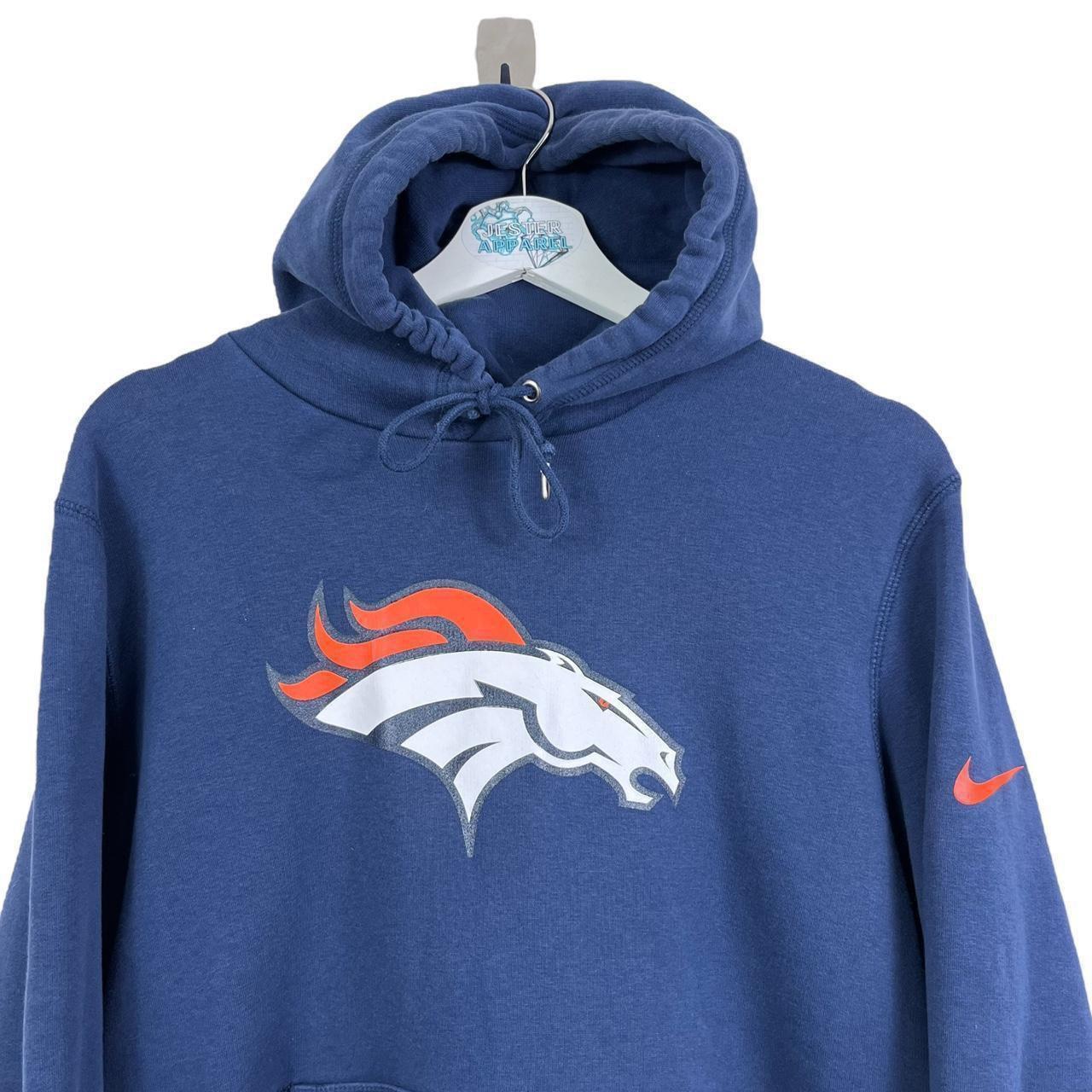 Mens Nike Denver Broncos Hoodie size Small NFL