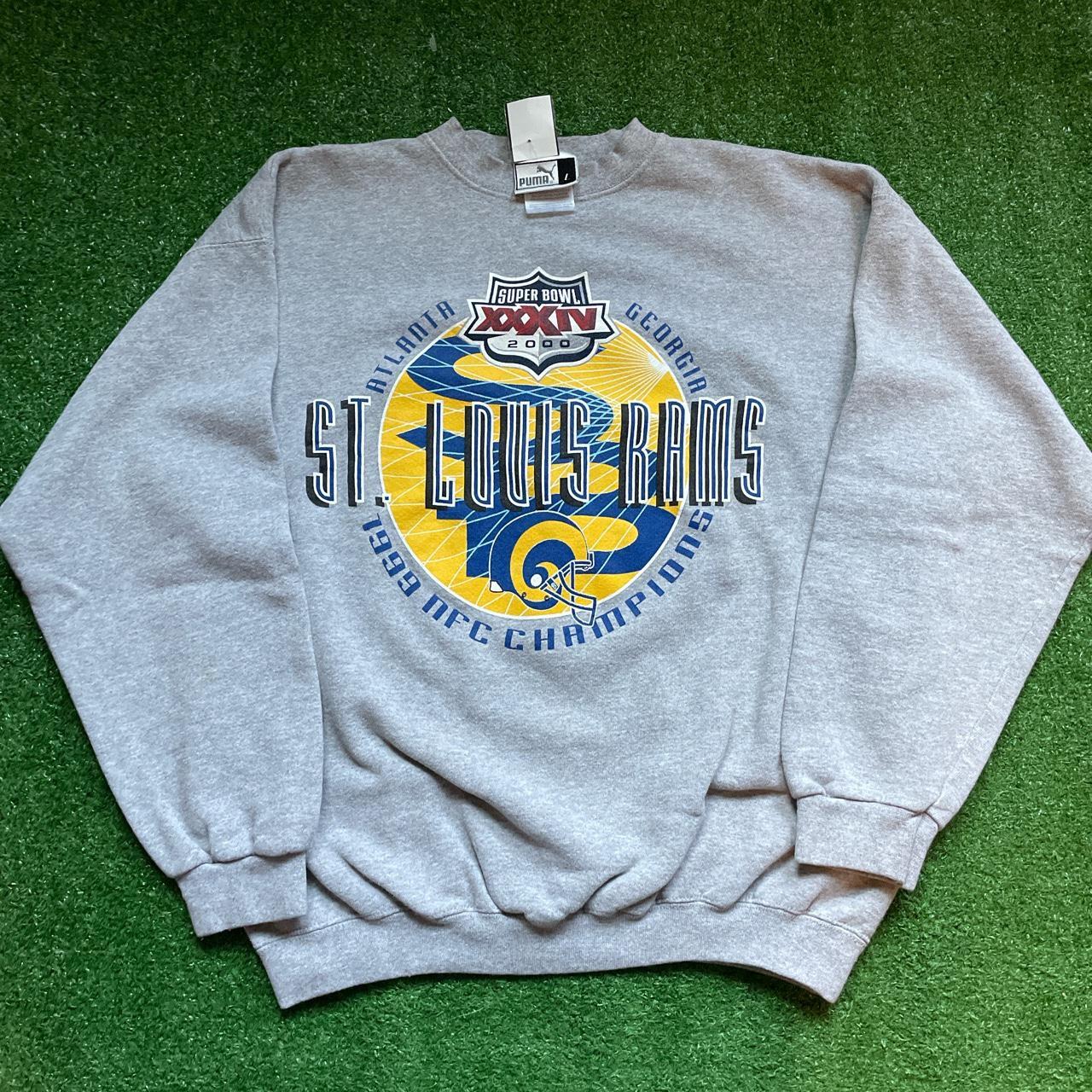 Vintage St. Louis Rams NFL Football Puma Sweatshirt