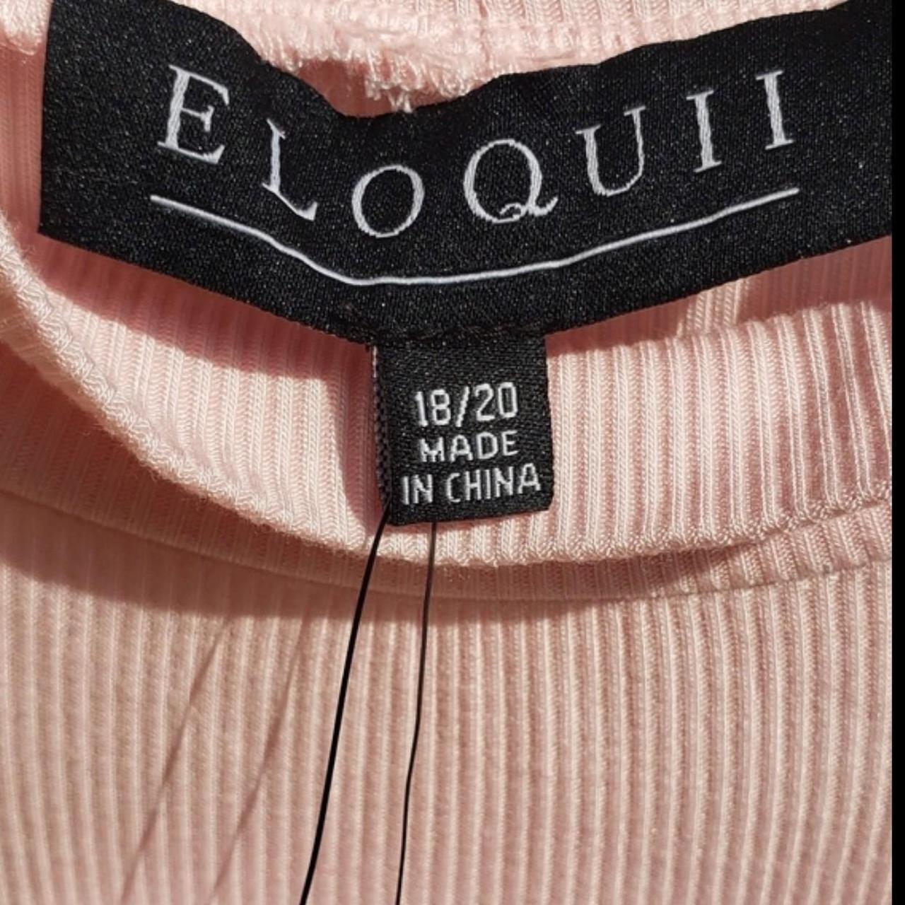 Eloquii Women's Pink Blouse (4)