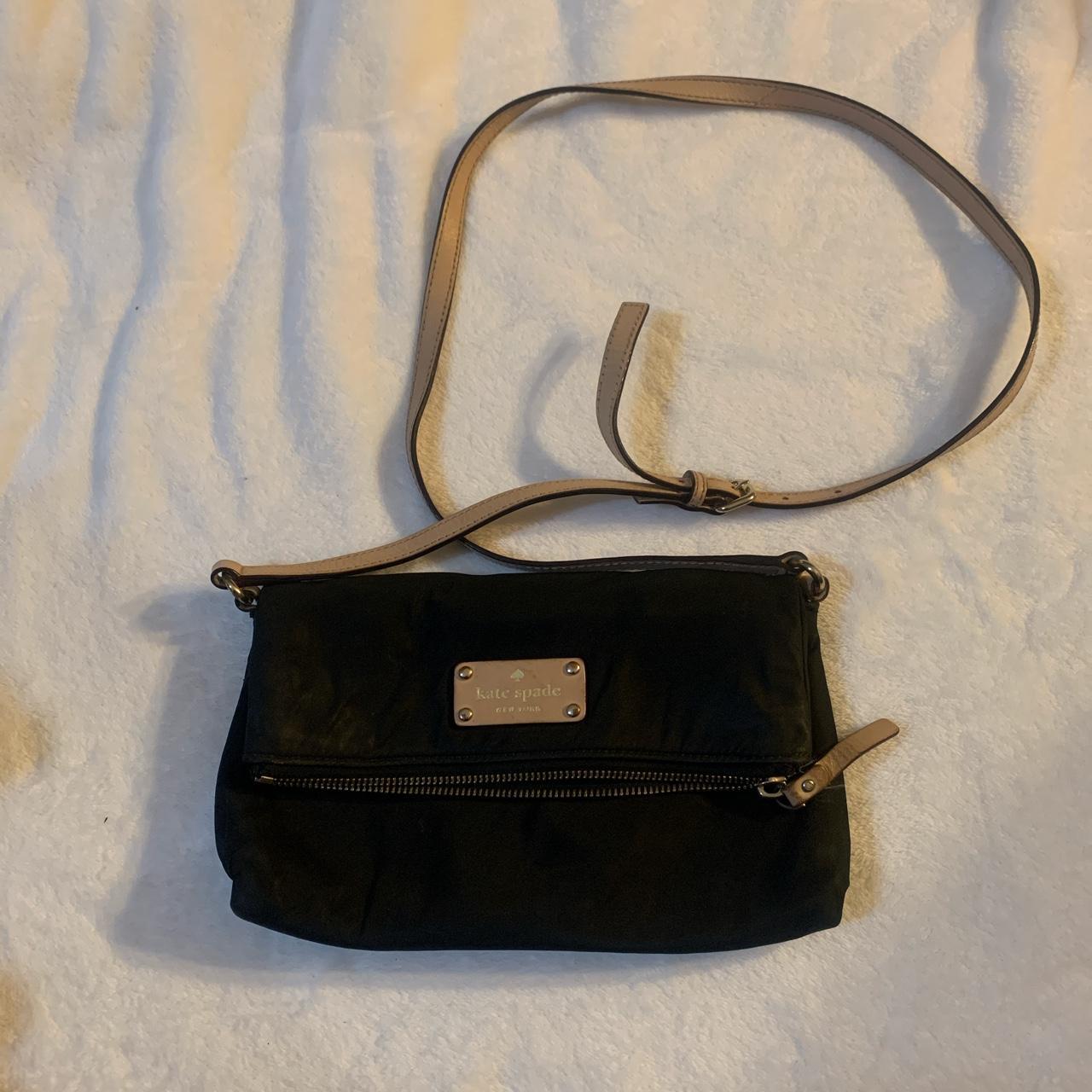 Kate Spade Phone crossbody small bag, black, tag inside