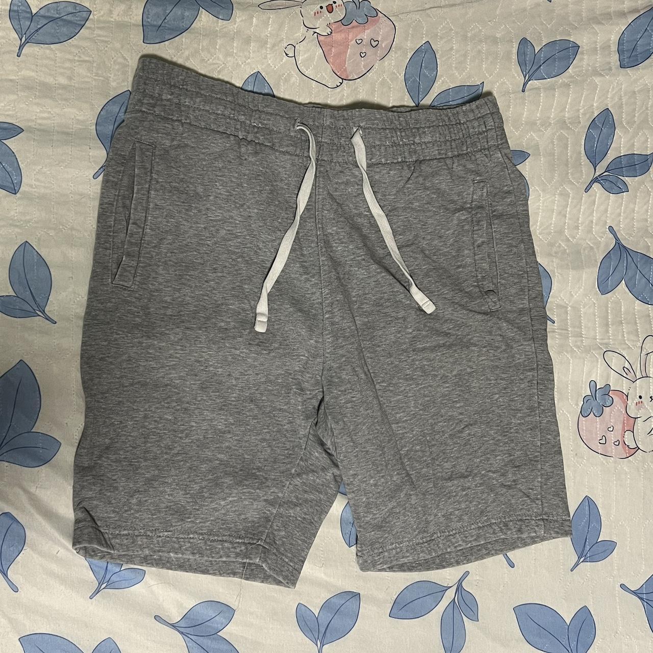 divided h m basic grey shorts in the size. Depop