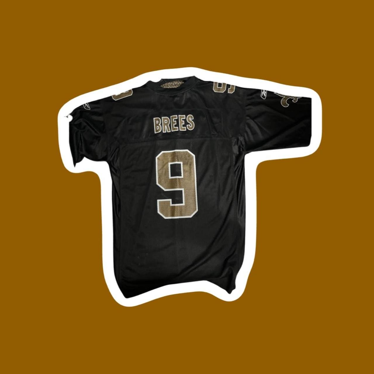 Reebok Drew Brees Jersey Boys XL Mens M New Orleans - Depop