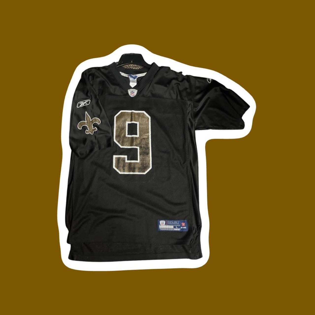 Reebok Drew Brees Jersey Boys XL Mens M New Orleans - Depop