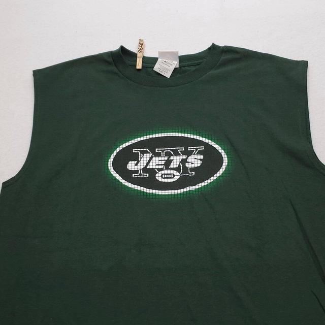 NFL New York Jets Pullover Sleeveless Tank Top Shirt - Depop