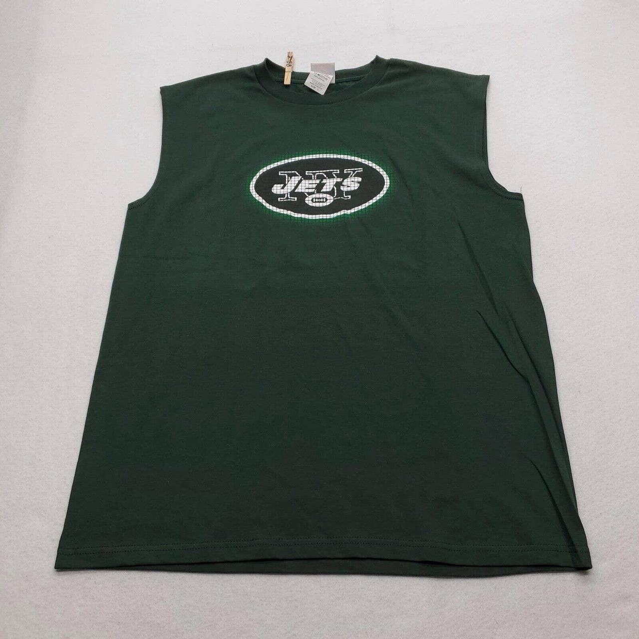 NFL New York Jets Pullover Sleeveless Tank Top Shirt - Depop