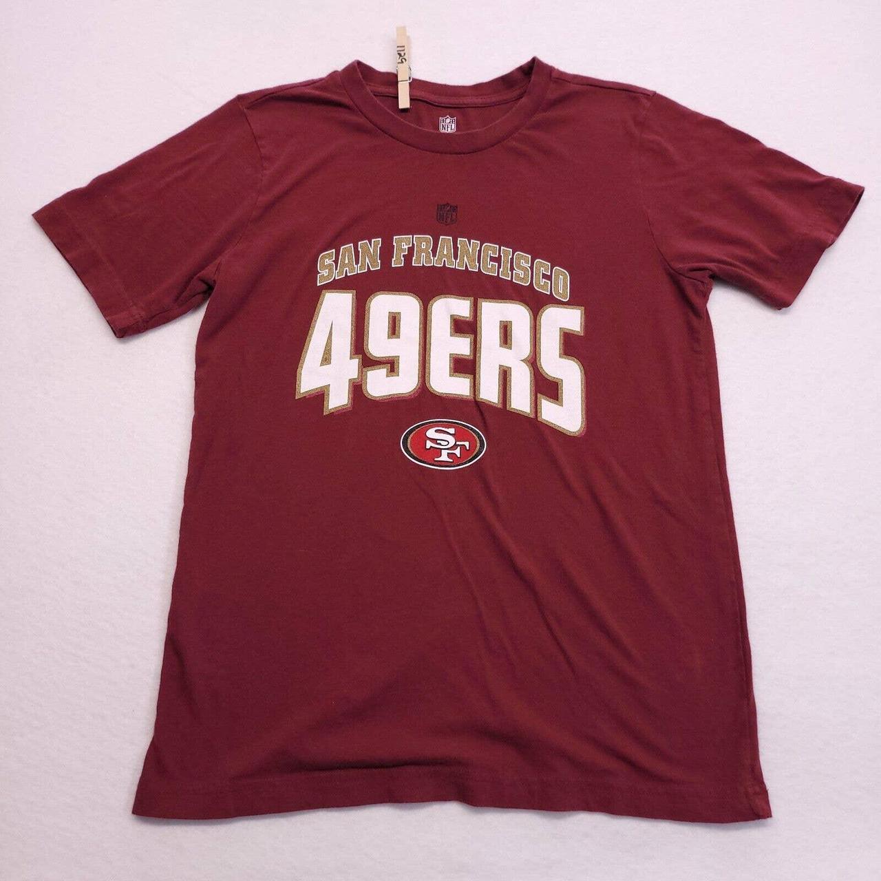 NEW NFL Team Apparel San Francisco 49ers Shirt - Youth Size L