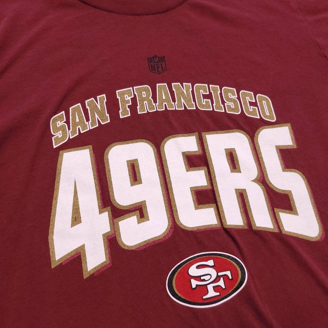 nfl team apparel san francisco 49ers tee - Depop