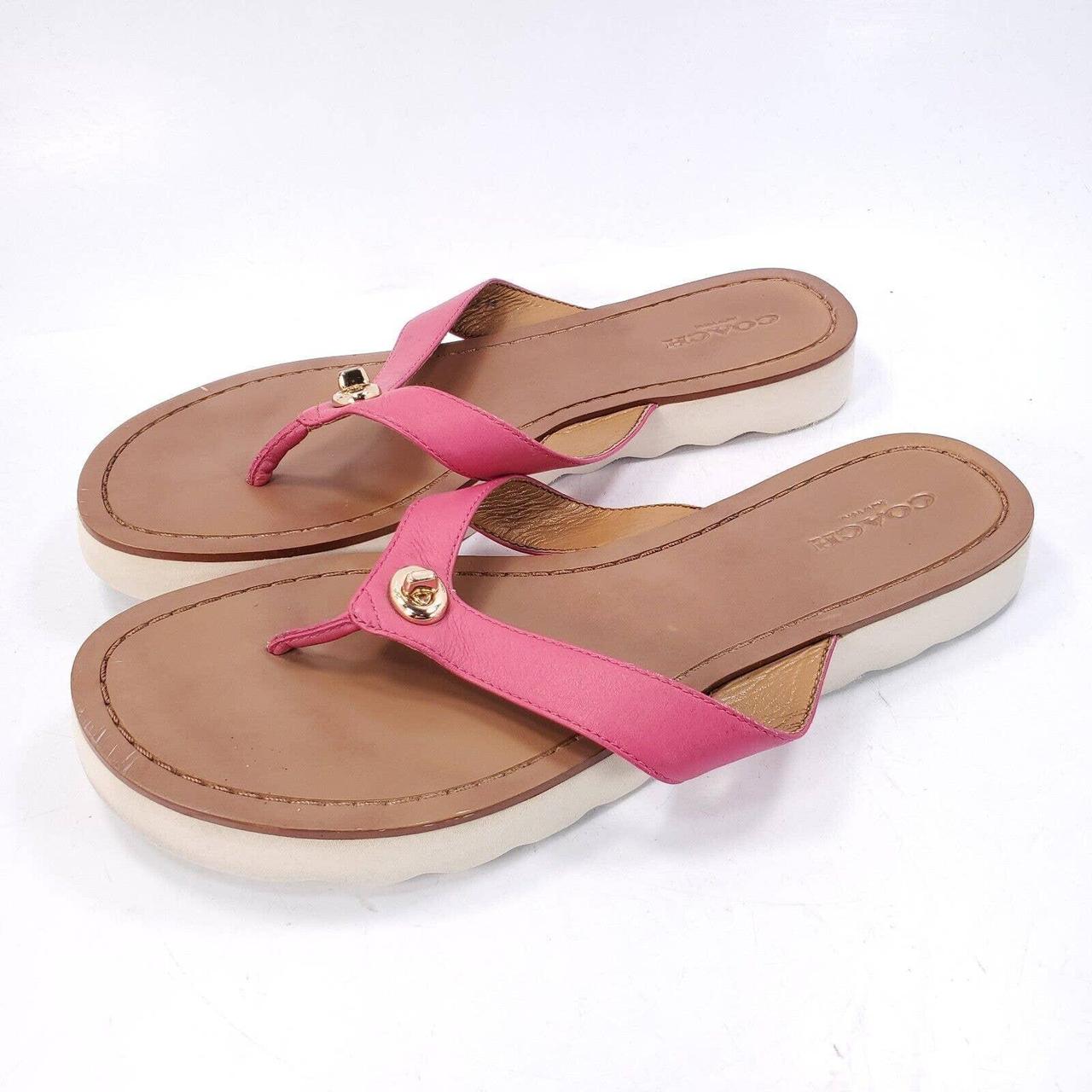 Coach best sale shelly sandals