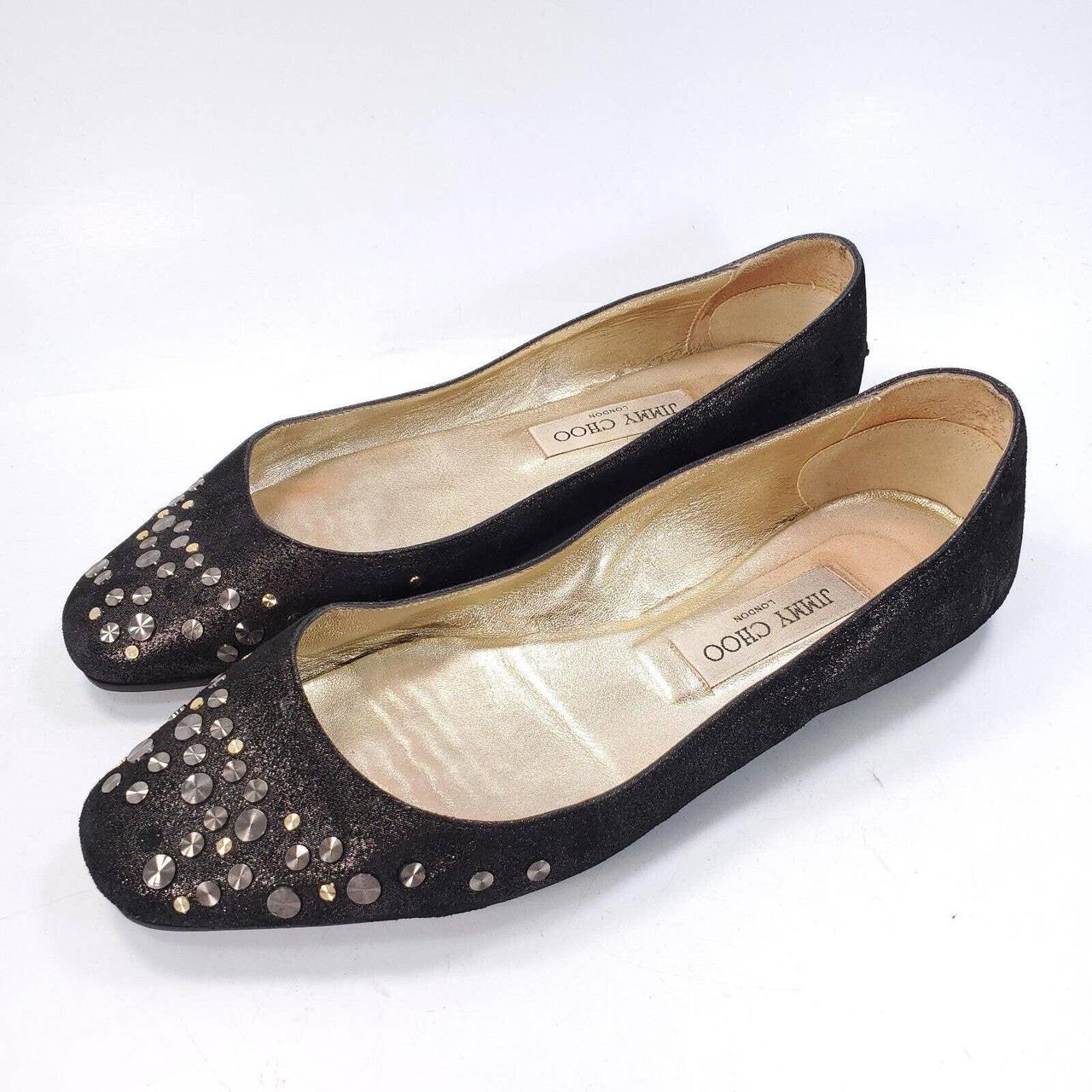 Jimmy Choo Casual Slip on Ballet Flat Womens Size 9... - Depop