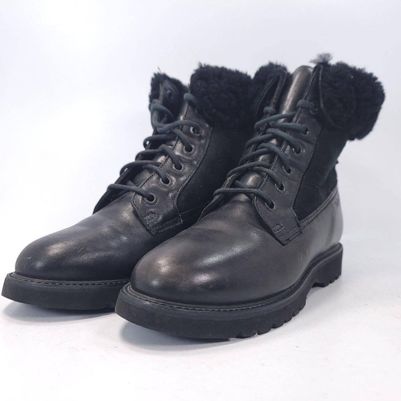 Rockport lace up sales boots