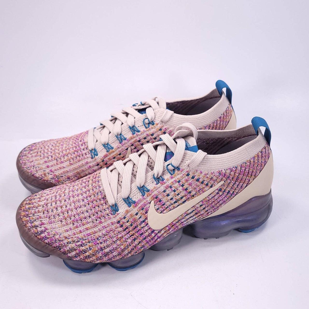 Nike women's air vapormax clearance flyknit 3 shoes purple